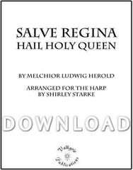 Salve Regina - Hail Holy Queen - Digital Download