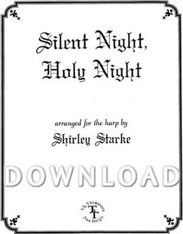 Silent Night (Harp and Voice) - Digital Download