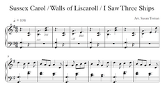 Sussex Carol / Walls of Liscaroll / I Saw Three Ships Medley - Digital Download