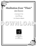Meditations from "Thais" - Digital Download