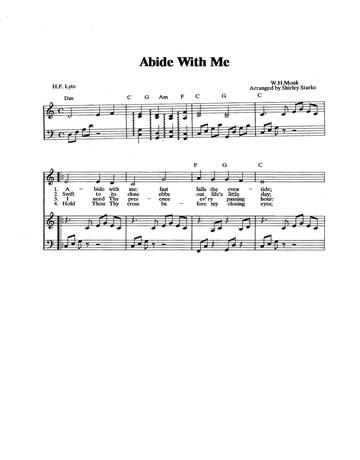 Abide With Me - Digital Download