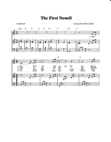 The First Nowell