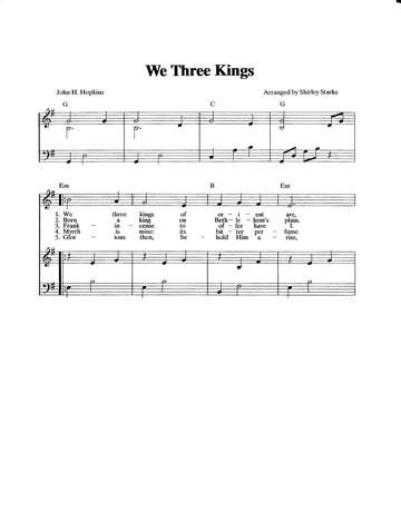 Set of 7 Christmas Carols