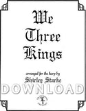 We Three Kings - Digital Download