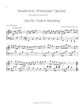 WinterScape for Lap Harp - Digital Download