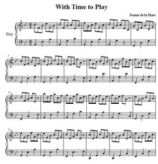 With Time To Play - Digital Download