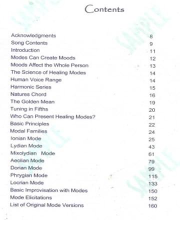 The Gift of Healing Modes