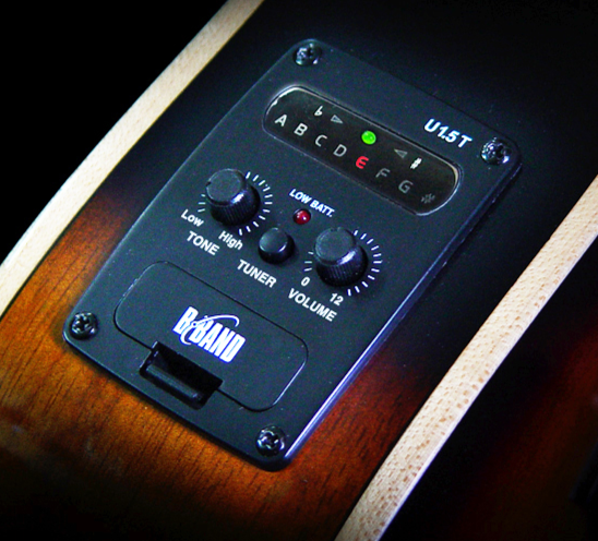 B-Band U1.5T Preamp with Tone, Volume and Tuner