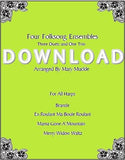 Four Ensembles - Digital Download