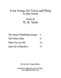 Four Songs for Harp and Voice - Digital Download