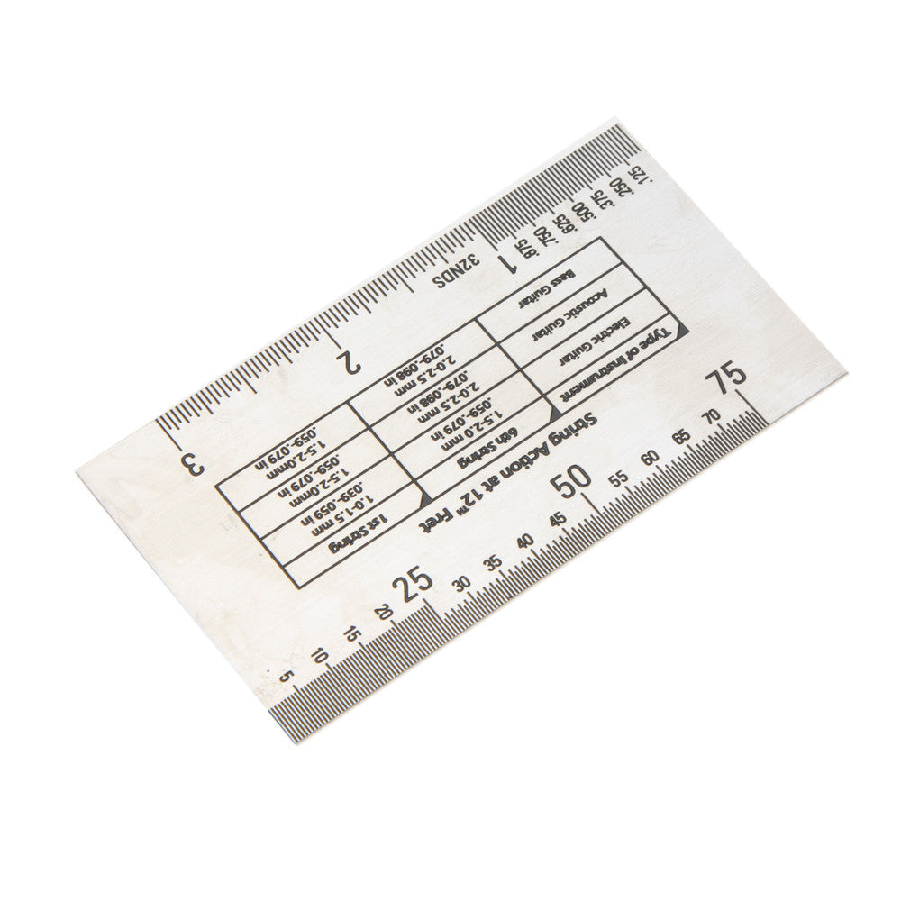 String Styroball Ruler String Action Ruler – Bytown Instruments