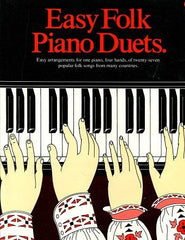 Easy Folk Piano Duets