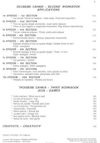 Les Cahiers de la Harpe / The Harpist Workbook - Bargain Basement Beauty!