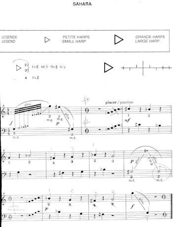 Harpe Rtexbook Les Cahiers de la Harpe / The Harpist Workbook - Bargain Basement Beau ...