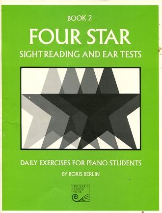 Four Star Sight Reading and Ear Tests:  Book 2