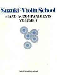 Suzuki Violin School Volume 4:  Piano & C Instrument