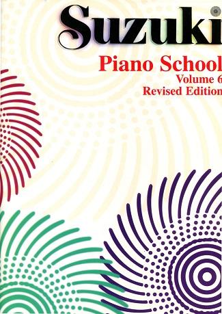Suzuki Piano School:  Volume 6 (Revised Edition)