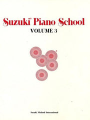 Suzuki Piano School:  Volume 3 (Older Stock)