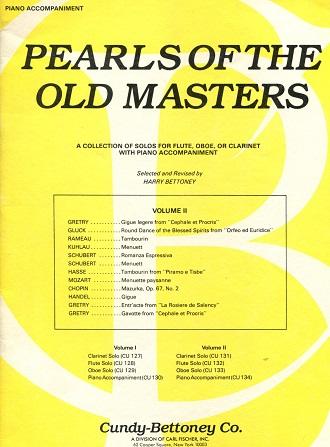 Pearls of the Old Masters: Duets for Piano and C Instrument