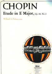 Chopin: Etude in E Major, Op 10 No 3