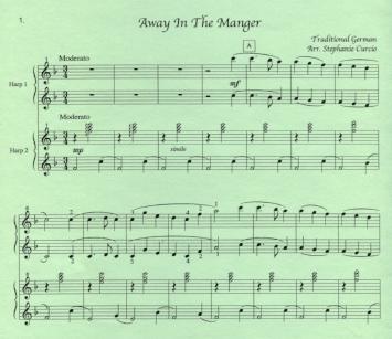 Duet Carols for Joy  - Away in the Manger
