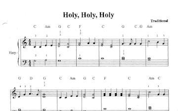 Easy Hymns for the Harpsicle Harp Volume 1