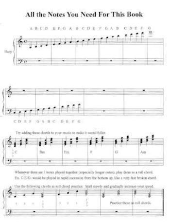 Easy Hymns for the Harpsicle Harp Volume 2