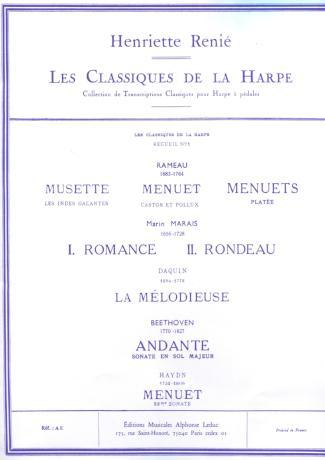 Les Classiques de la Harpe (8 pieces)