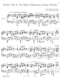 Favorite Melodies - Believe Me, If All Those Endearing Young Charms