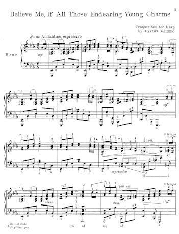 Favorite Melodies - Believe Me, If All Those Endearing Young Charms