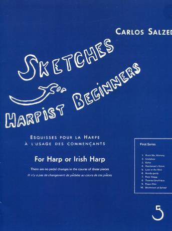 Sketches for Harpist: First Series  - Bargain Basement Beauty!