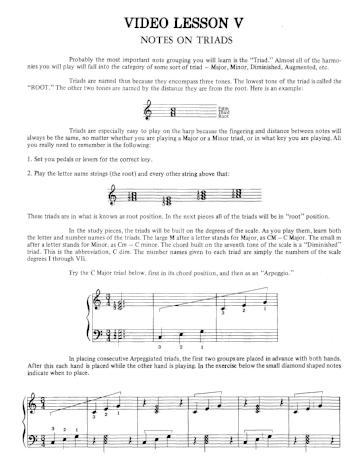 Beginner's Harp Book: Book 1 -Bargain Basement Beauty!