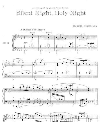 On an Old Christmas Song (Silent Night / Holy Night) - Bargain Basement Beauty!