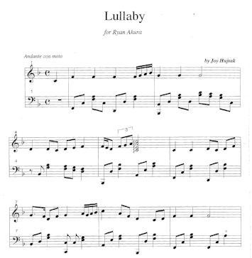 Four Lullabies for Harp