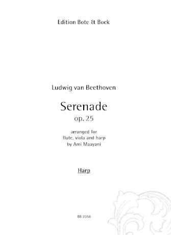 Serenade op. 25 (flute, viola and harp)