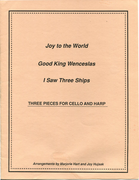 Christmas Pieces for Cello and Harp - Bargain Basement Beauty!