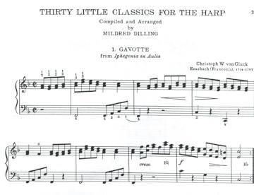 Thirty Little Classics for the Harp