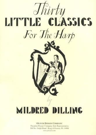 Thirty Little Classics for the Harp -Bargain Basement Beauty!