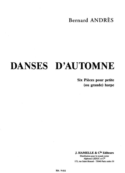 Danses d'automne