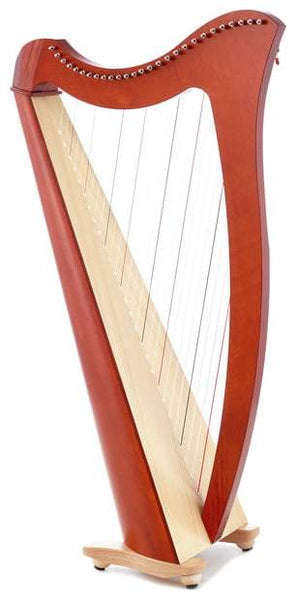 Juno 27 Lever Harp - Mahogany