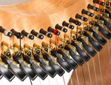 Lever Harp Regulation and Restringing