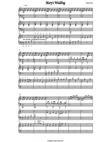 Mary's Wedding – Bytown Instruments