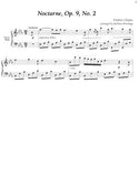 Nocturne, Op 9, no. 2 - Digital Download