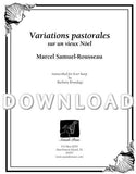 Variations Pastorales sur un vieux Noel - Digital Download