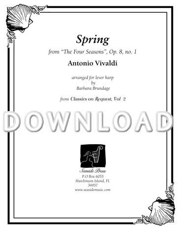 Spring from "Les Quatres Saisons" - Digital Download