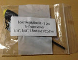 Lever Regulation Tool Kit