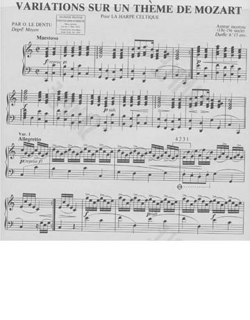 Variations sur un thème de Mozart